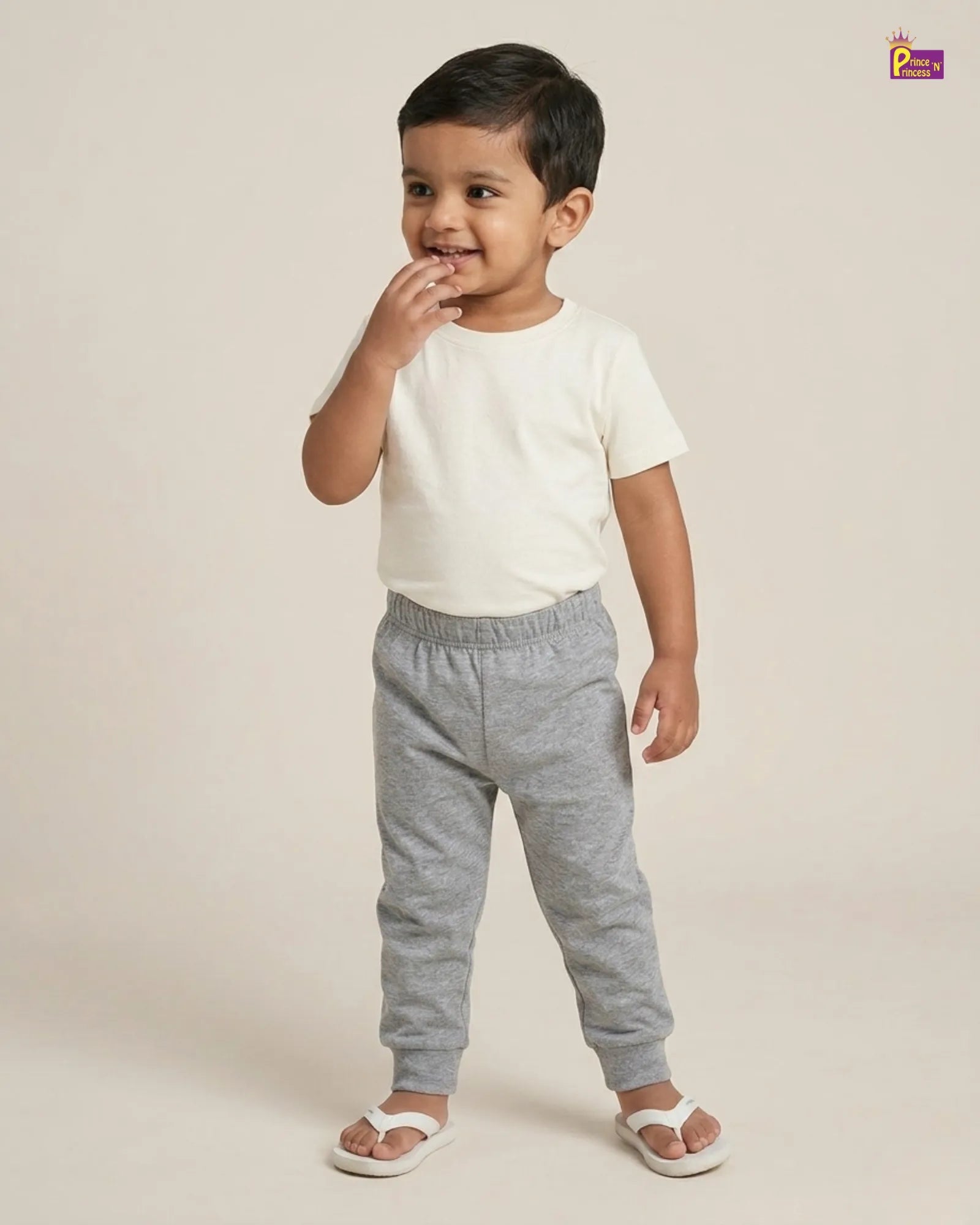 Kids Cotton Pant in Grey BP005 for kids festival wear