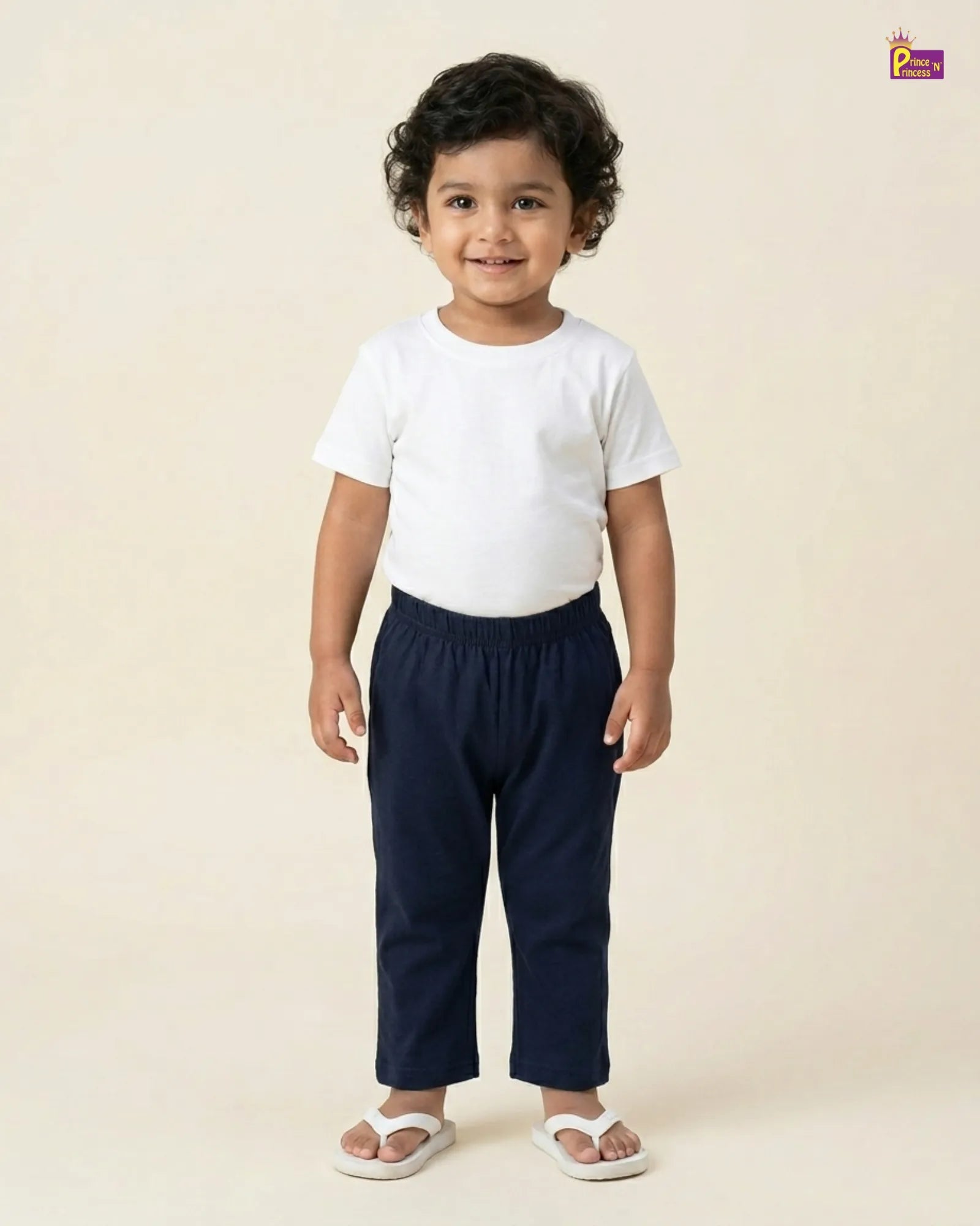 Kids Cotton Pant in Navy BP001 for kids festival wear