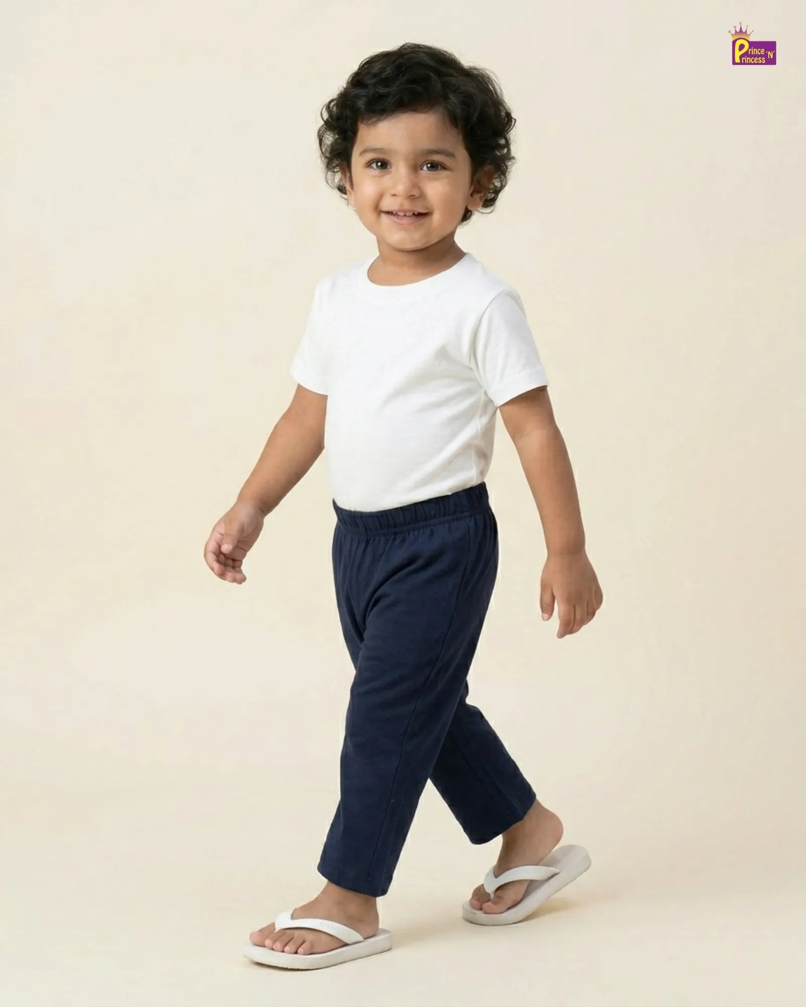 Kids Cotton Pant in Navy BP001 for kids festival wear