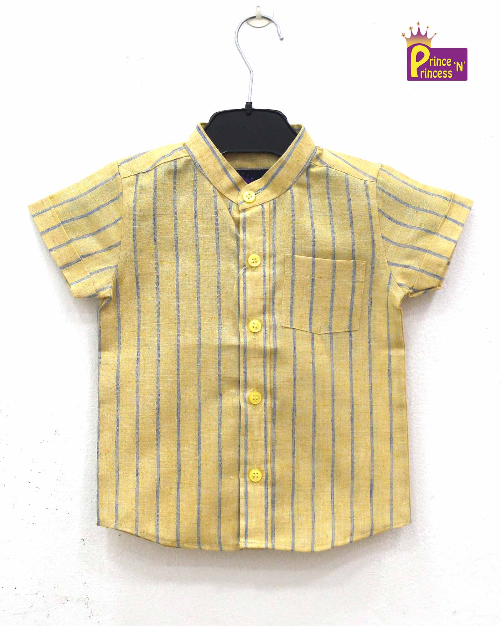 Kids Cotton Printed half Sleeve shirt ST099 for kids festival wear