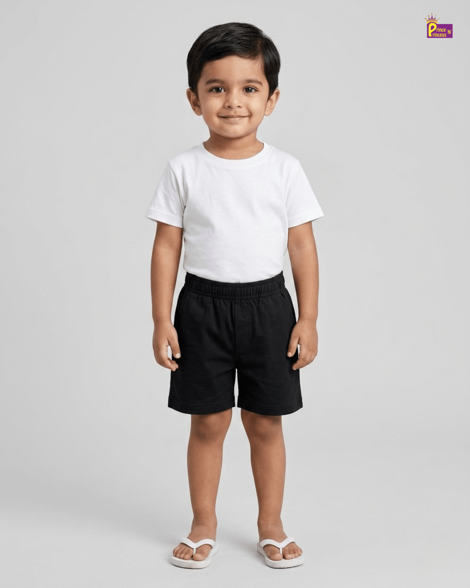 Kids Cotton Trousers in Black SH029 for kids festival wear