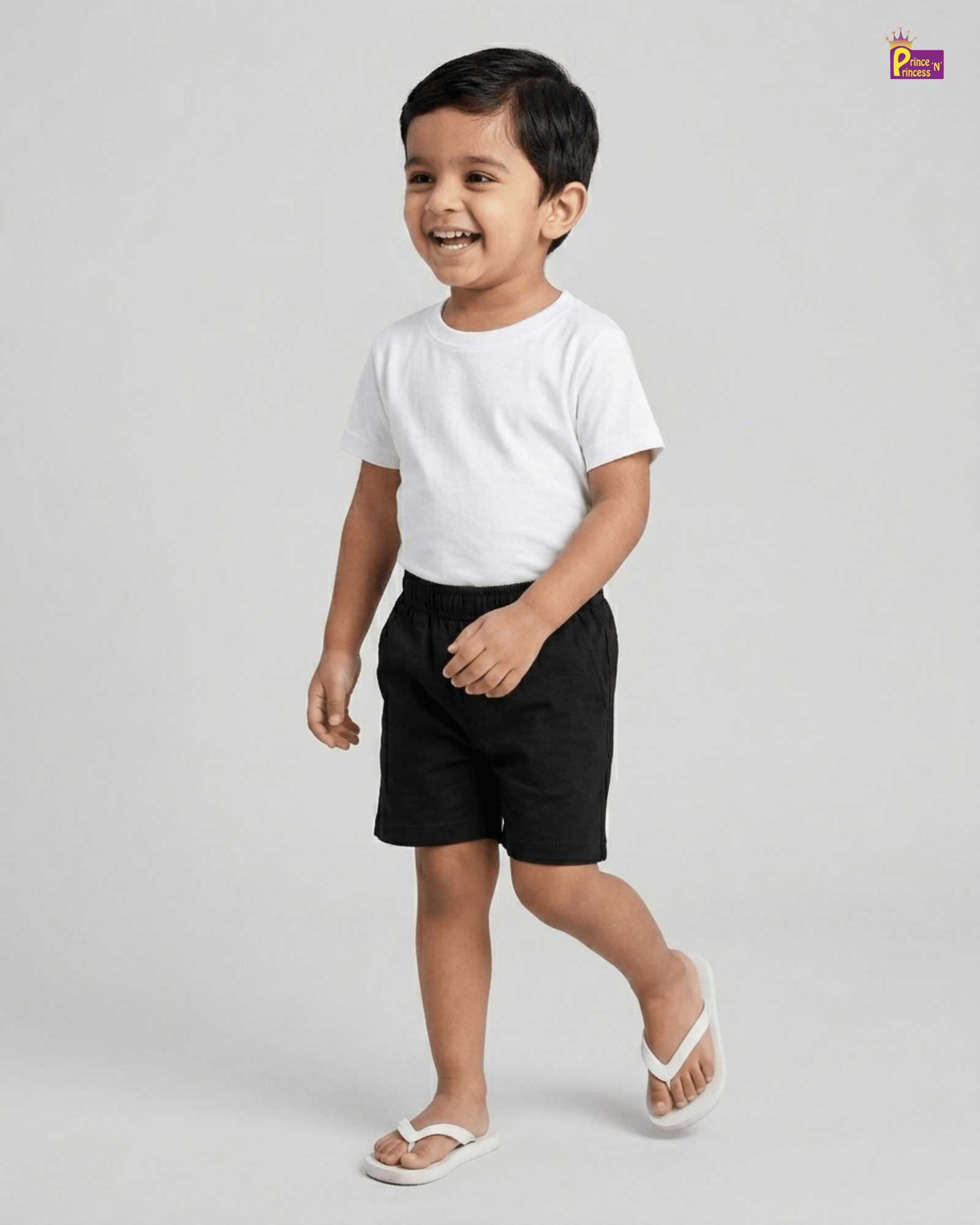 Kids Cotton Trousers in Black SH029 for kids festival wear