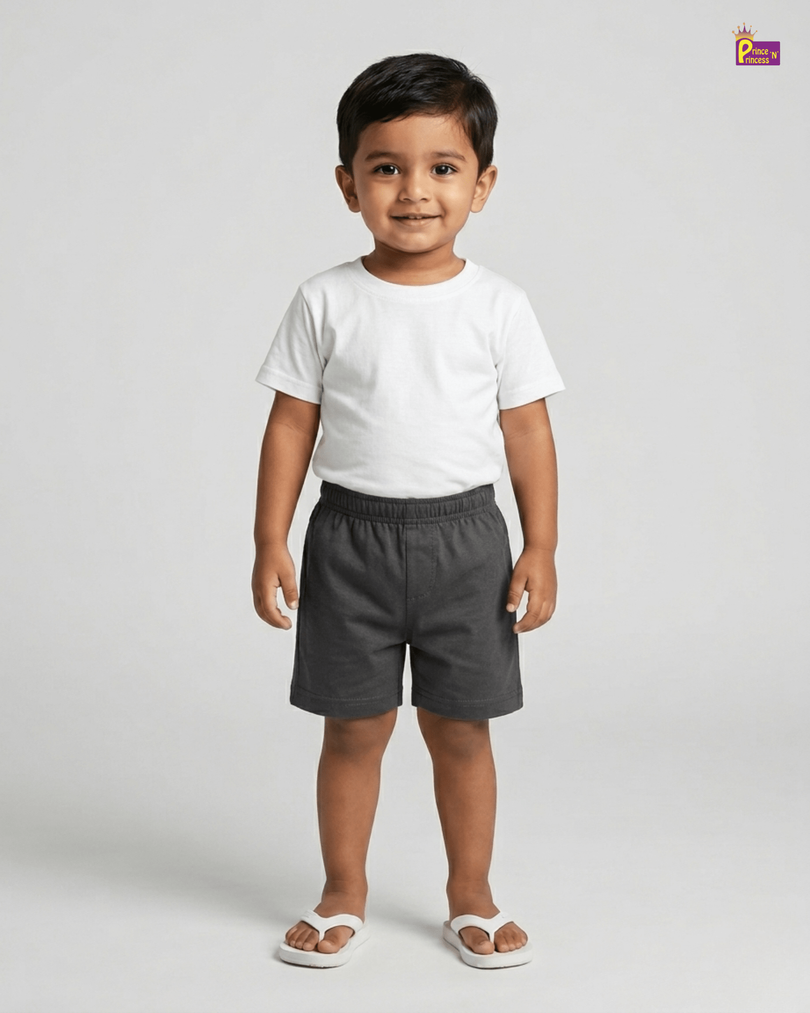 Kids Cotton Trousers in Dark Grey SH049 for kids festival wear