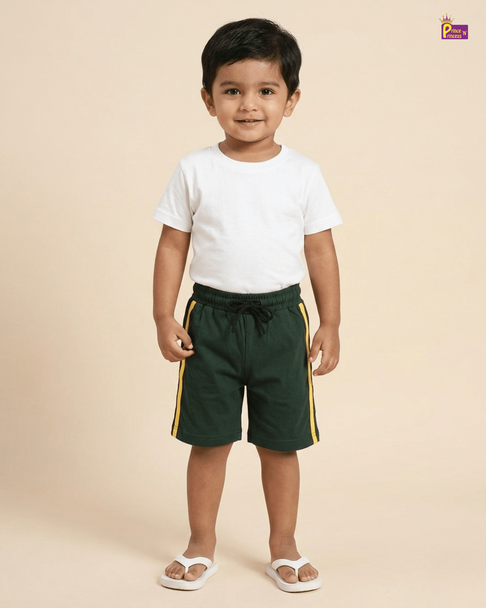 Kids Cotton Trousers in Green SH013 for kids festival wear