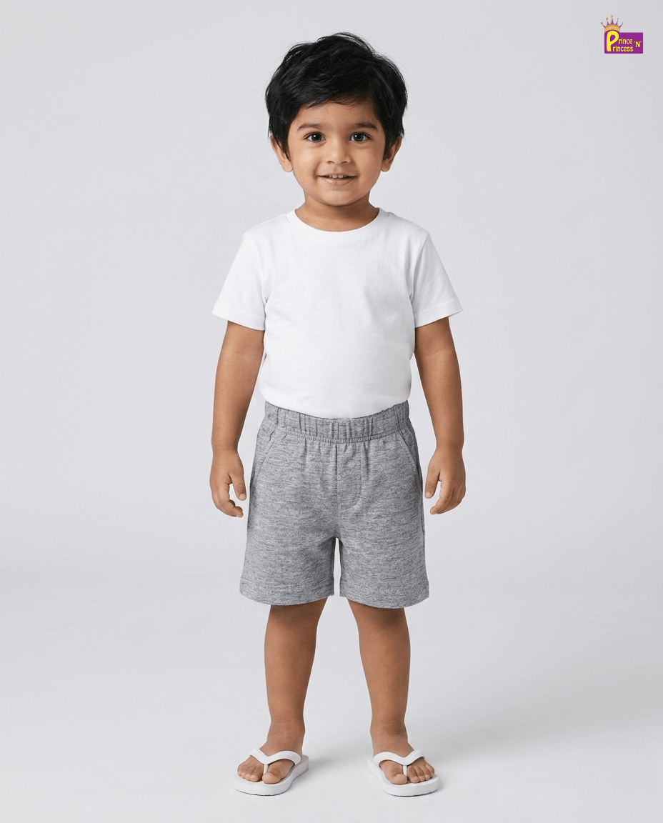 Kids Cotton Trousers in Grey SH030 for kids festival wear