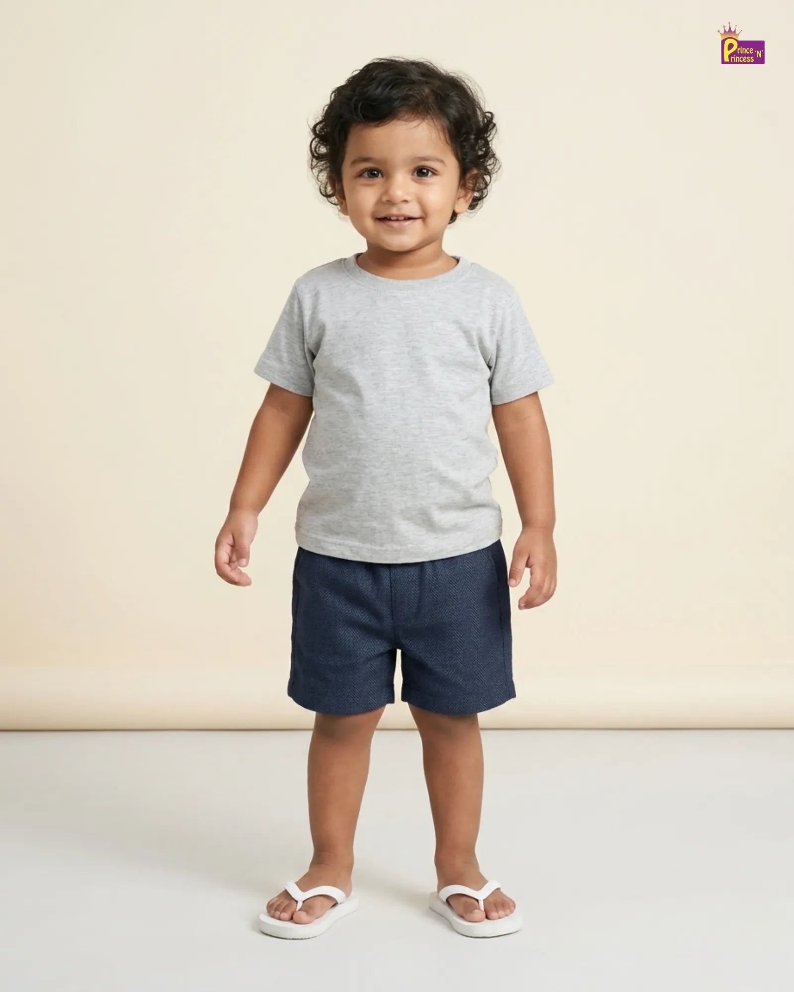 Kids Cotton Trousers in Navy SH063 for kids festival wear
