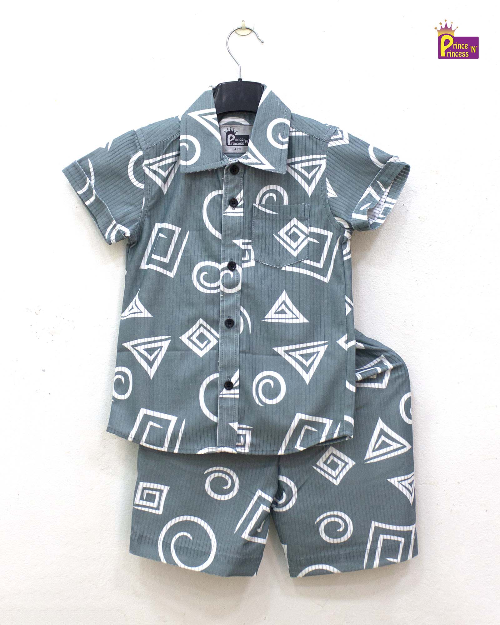 Kids Popcorn Co - ord Set BS004 - Prince N Princess