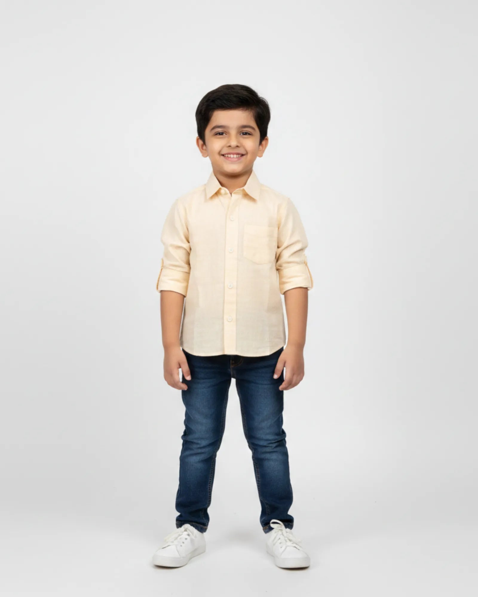 Kids Printed Sandal Full Sleeve Shirt in ST200 - Prince N Princess