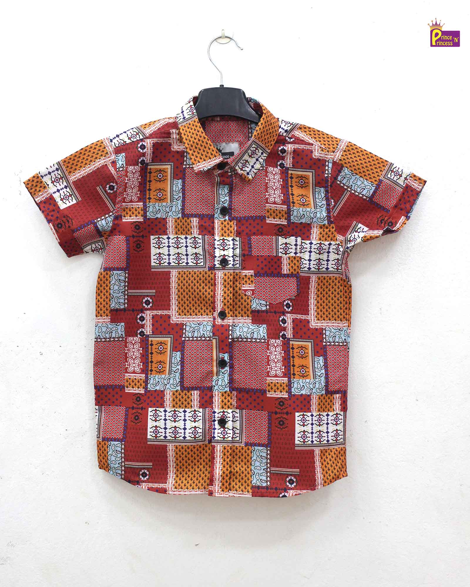 Kids Red Trendy shirt ST209 - Prince N Princess