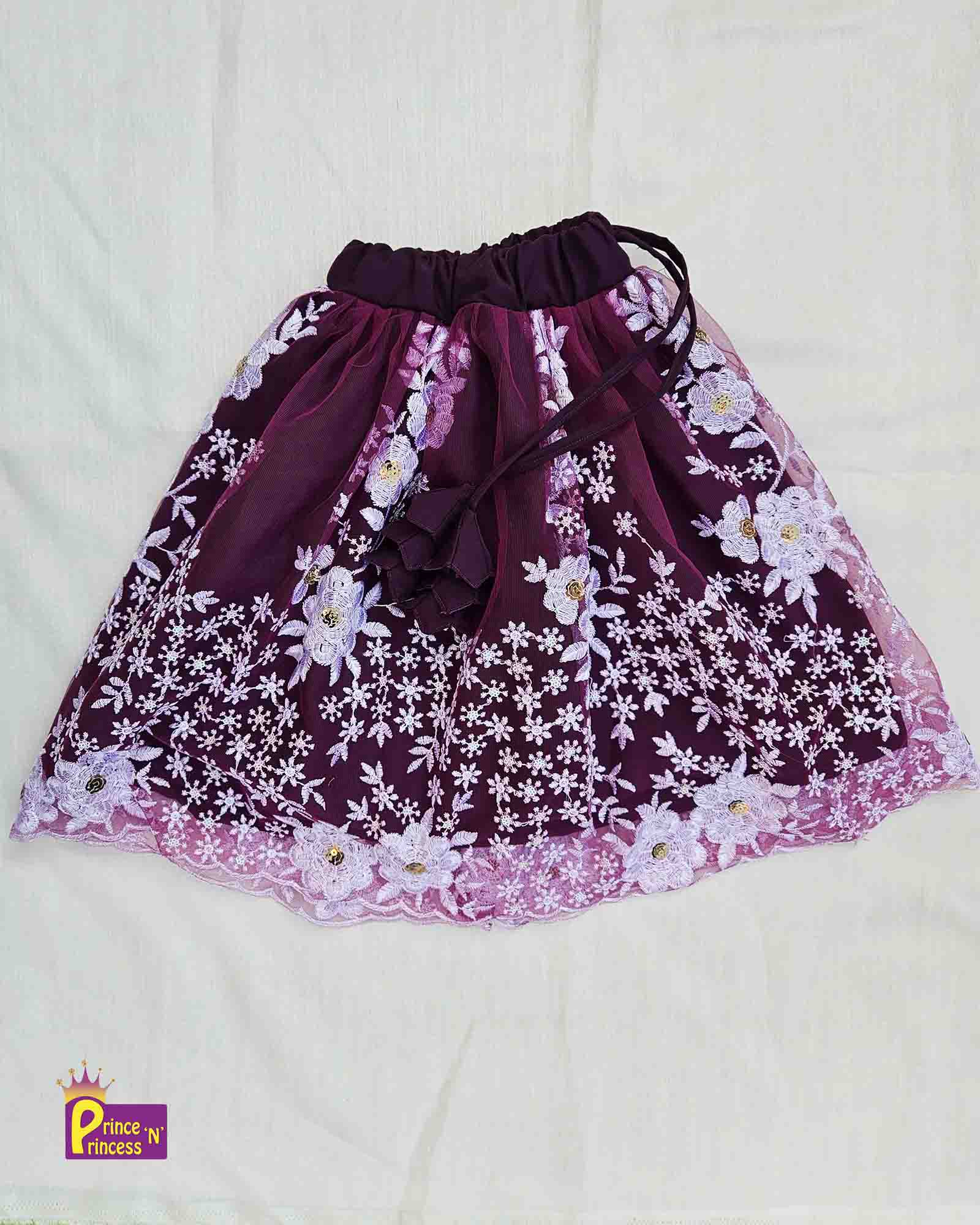 Kids Whine  emproidery  ethnic Lehenga Choli LC223 Prince N Princess