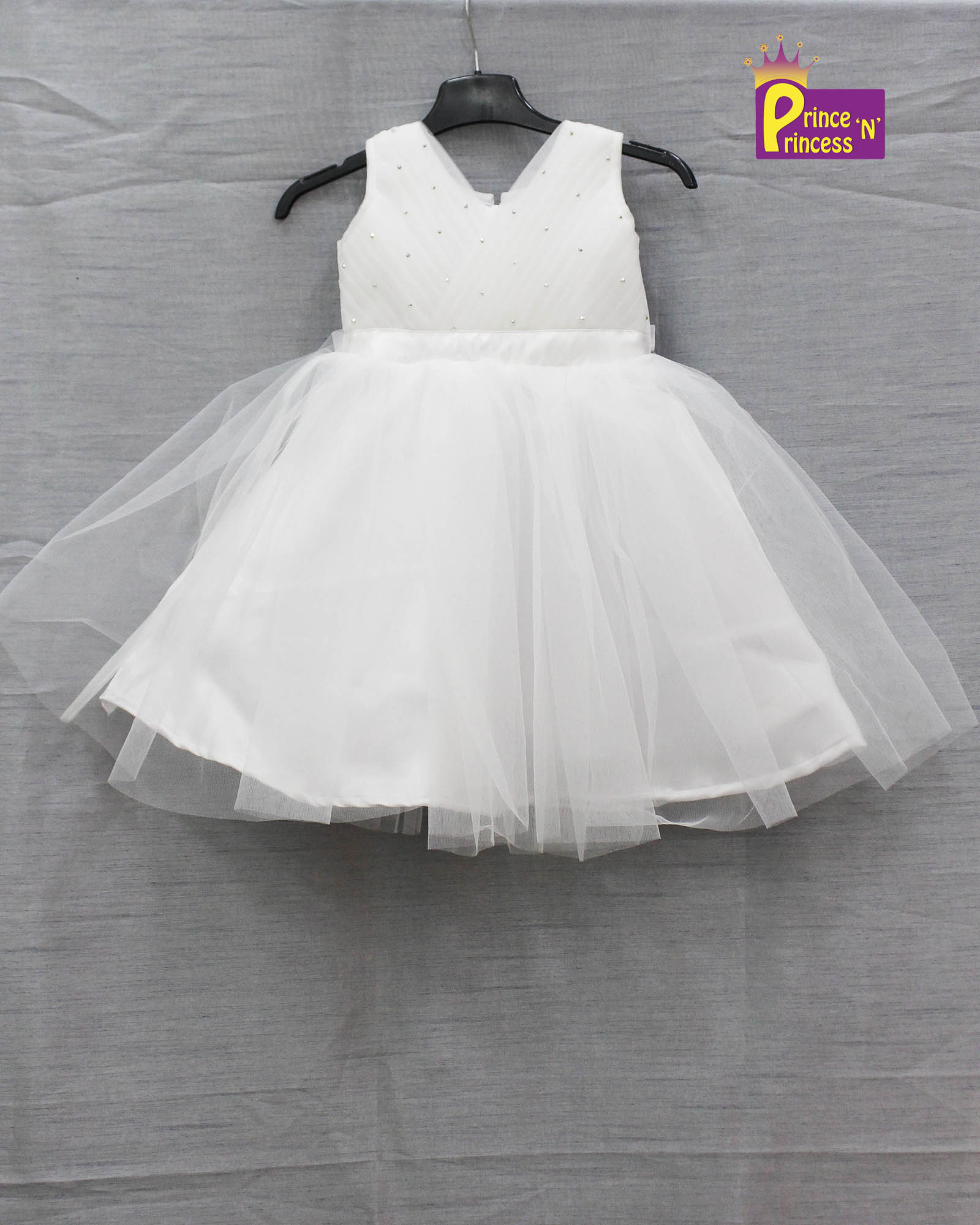 Kids White Festival Gown WGF004 - Prince N Princess