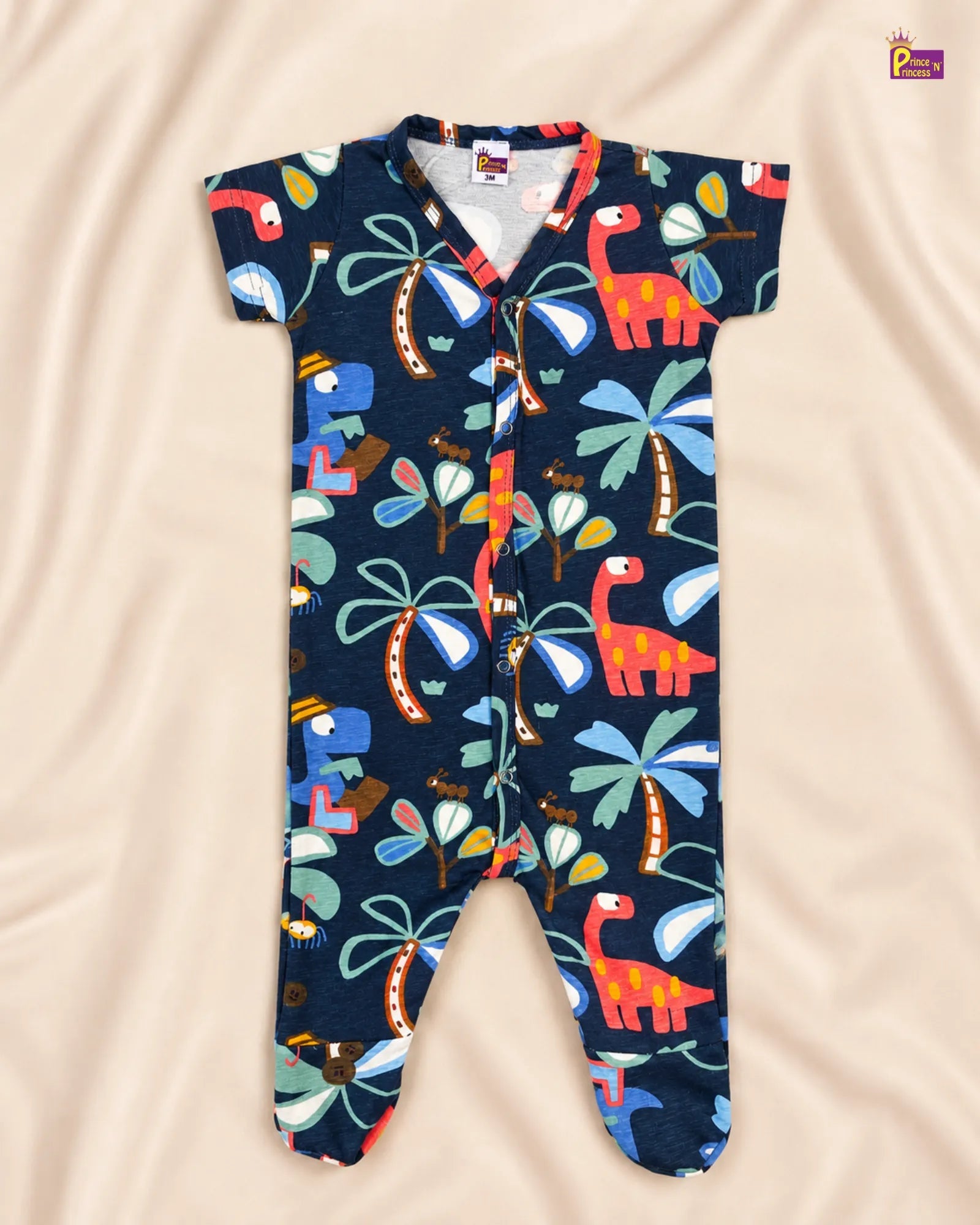 New Born Blue Knitted Body Suit PR003 for kids festival wear