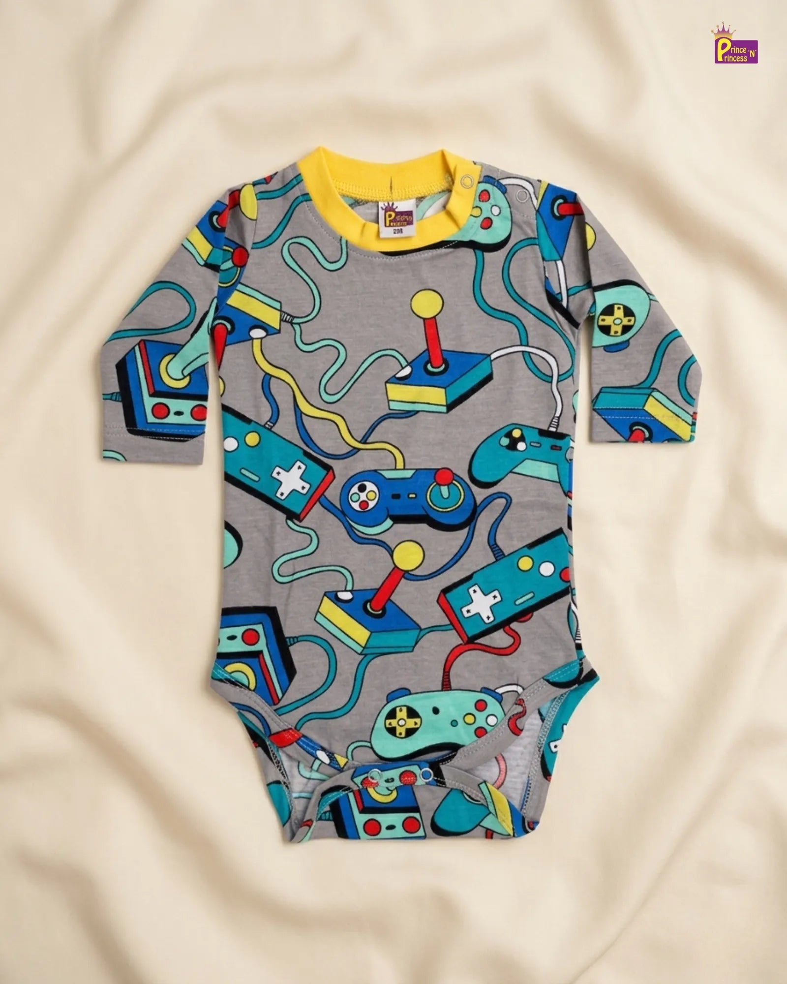 New Born Blue Knitted Bodysuit PR006 for kids festival wear