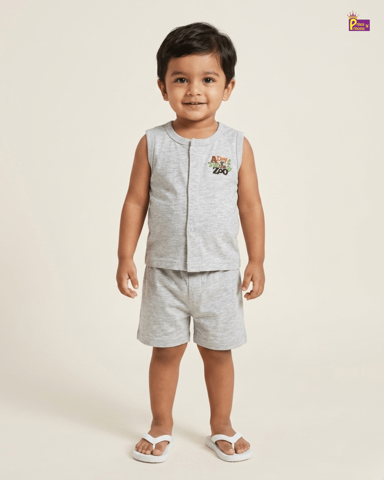 New born Grey jabla JB155 for kids festival wear