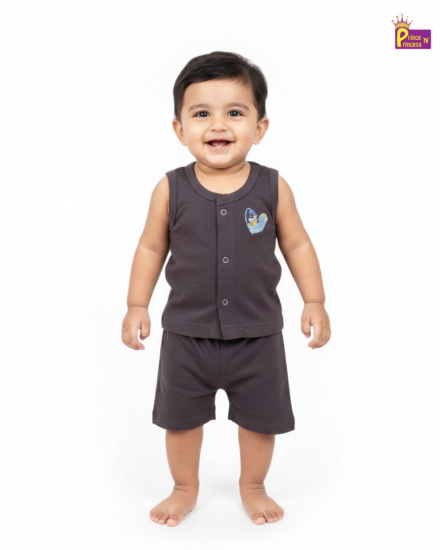 New Born Jabla Elephant Black - Unisex JB0152 - Prince N Princess