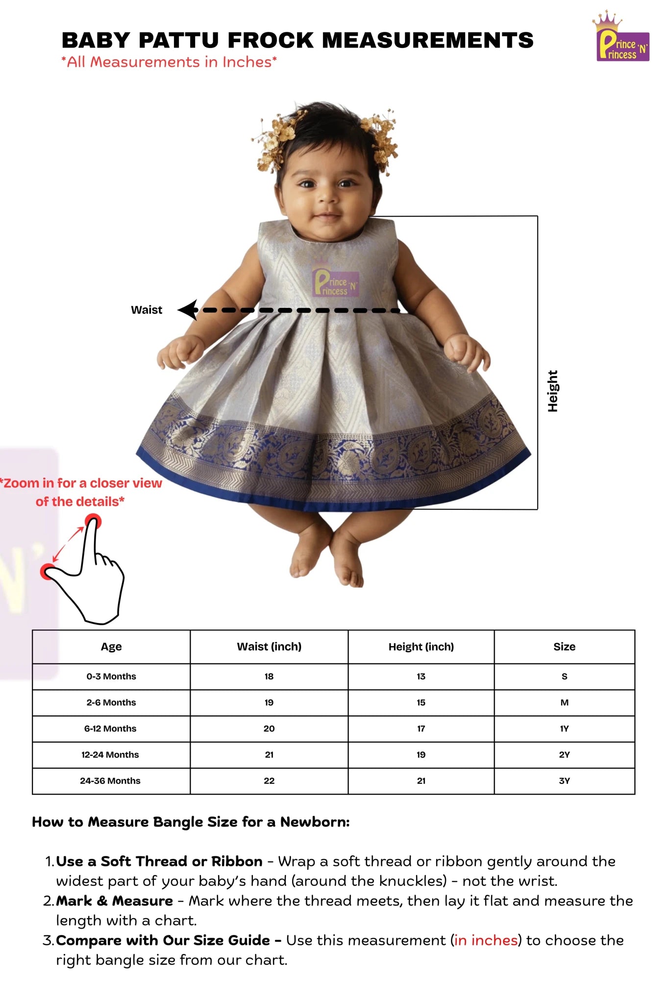 New Born Raw Silk Frock Green with Blue LF1750 - Prince N Princess