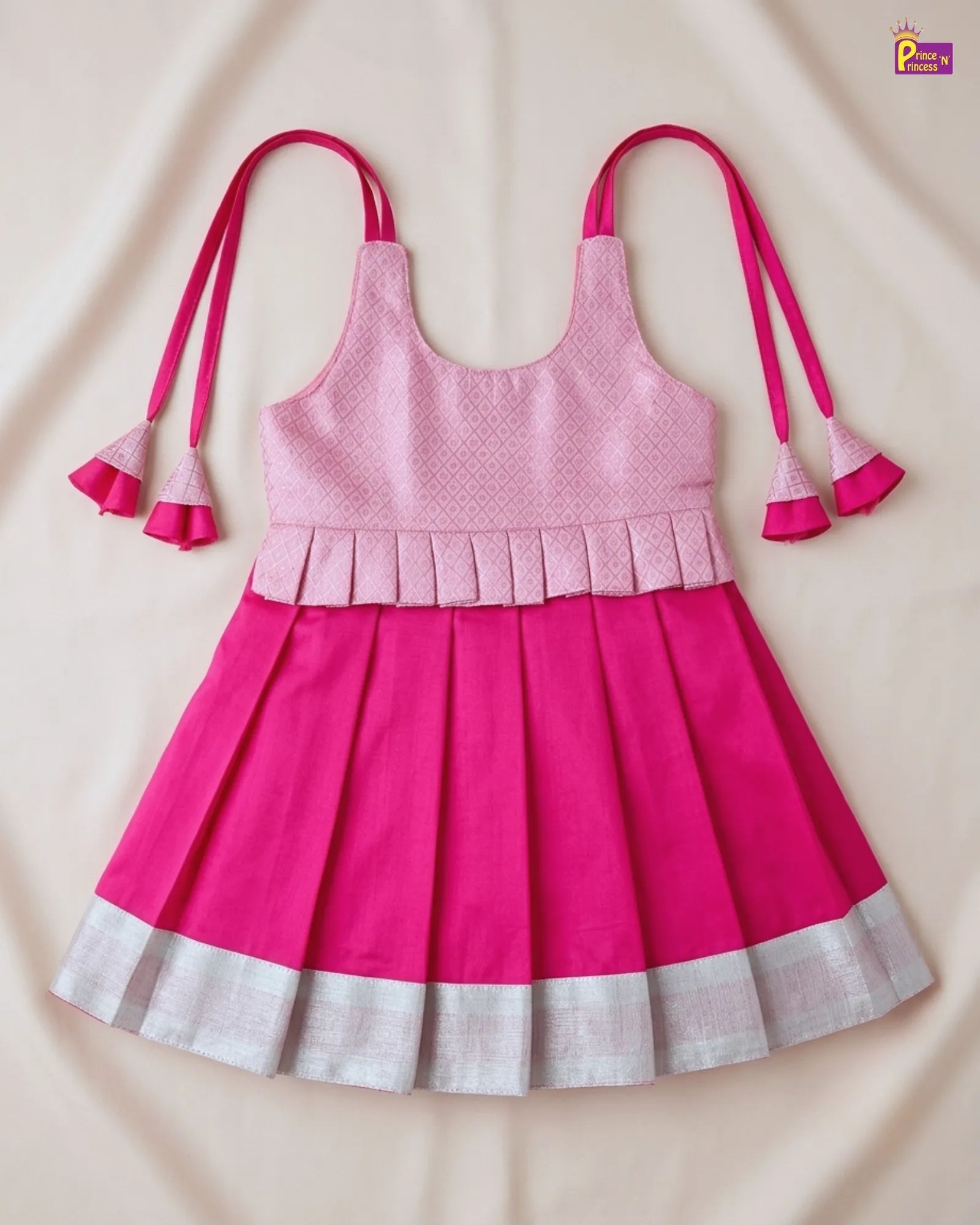 princenprincess newborn pattu frock 