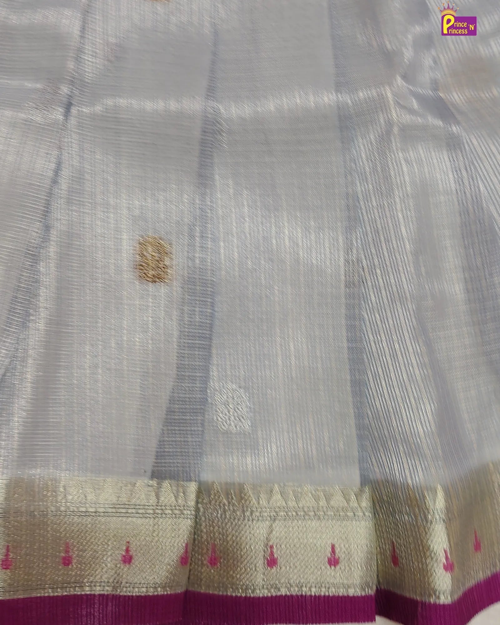 Newborn Blue ShadeTissue Silk Pattu Frock LF1859 for kids festival wear