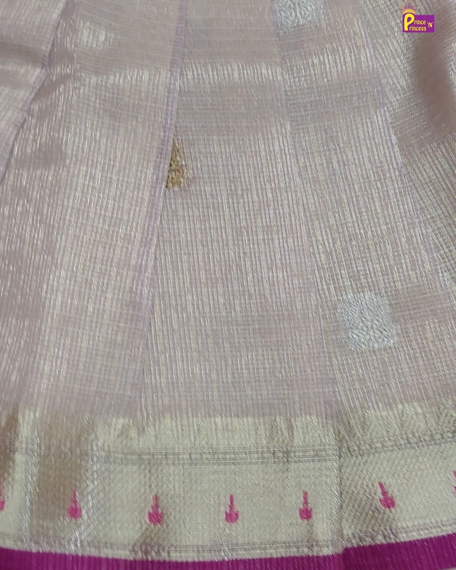 Newborn Grey Shade Tissue Silk Pattu Frock LF1909 for kids festival wear