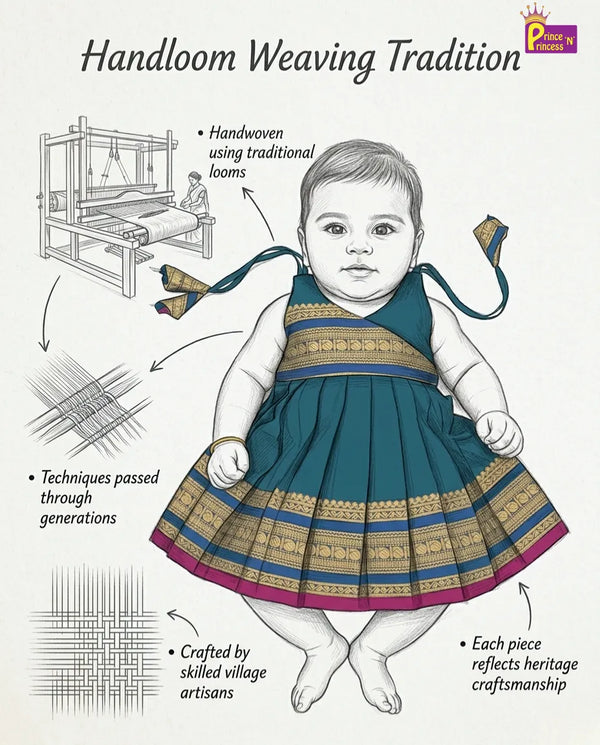 Our Chettinad cotton dresses are inspired by traditional handloom weaving, crafted using techniqu...