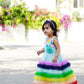 Kids Grand Rainbow Birthday Prince N Princess Party Gown BG071
