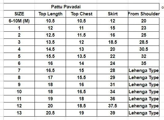 Kids Red Big Border Traditional Pattu Pavadai PPP1104 - Prince N Princess